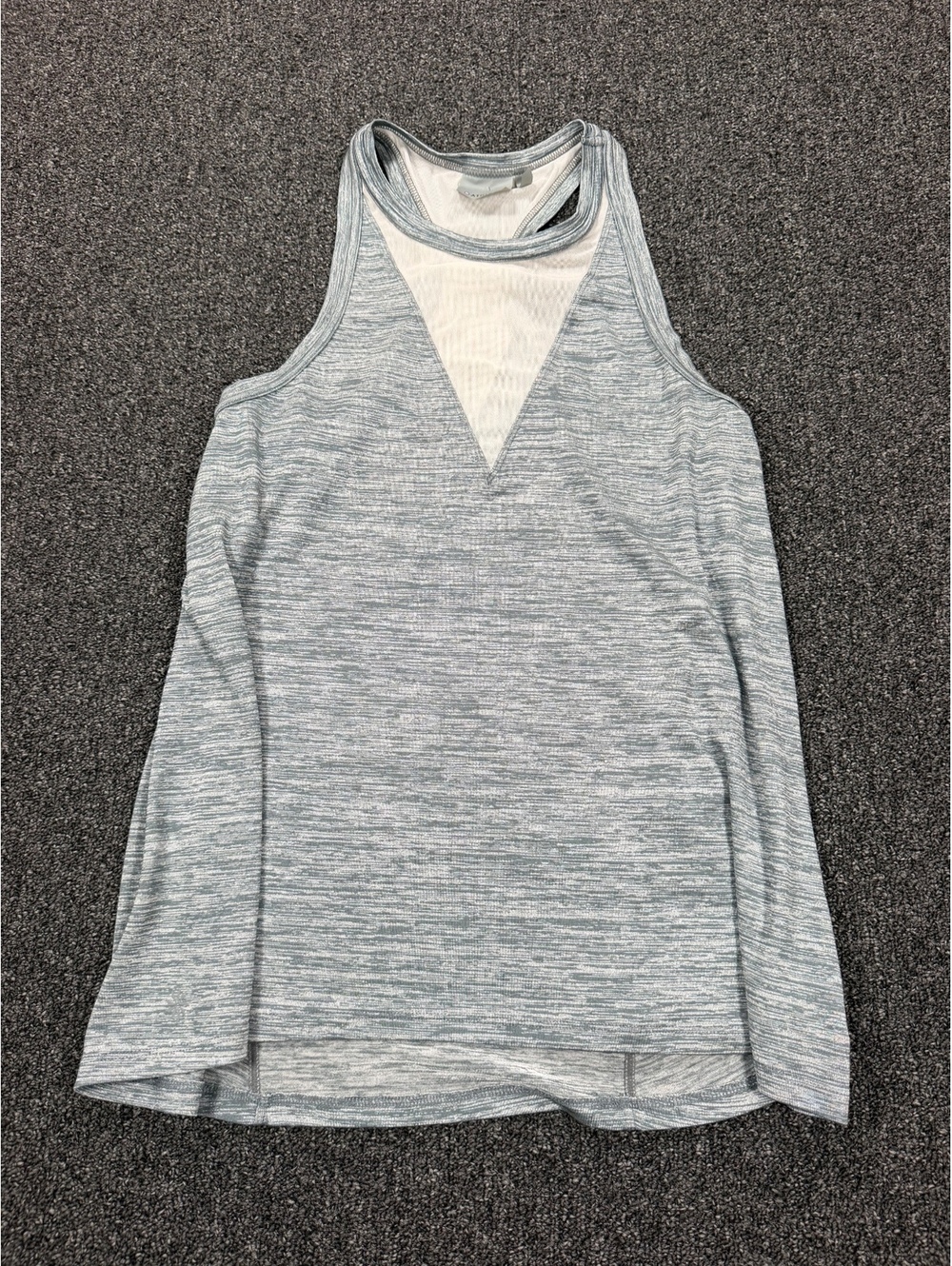 Athleta Women's Gray Racerback Tank Top Size Small